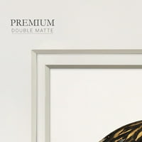 Altın Yeşilbaş Premium Çerçeveli Baskı