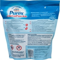 Purex® Sıvı Çamaşır Deterjanı ve Oxi & Zout® Leke Çıkarıcılar UltraPacks® ct Stand-Up Çantası