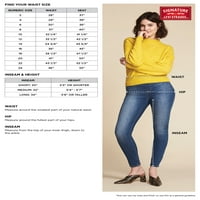 Levi Strauss & Co.'nun imzası. Kadın ve Kadın Artı Orta Rise Skinny Jeans