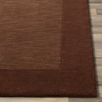 Sanatsal Dokumacılar Foxcroft Koyu Kahverengi Modern 9'9 Kare Alan Kilim