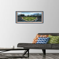 Detroit Tigers-İtme Pimleri ile Comerica Park Duvar Posteri, 14.725 22.375