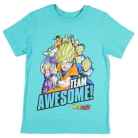 Dragon topu Z Erkek Takımı Harika Goku Gohan Vegeta Karakter T-Shirt