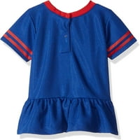 New York Giants Kız Elbise ve Bebek Bezi Kapak Kıyafet Seti, 2 adet
