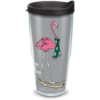Hayat iyidir Flamingo Kayak oz Kapaklı Bardak