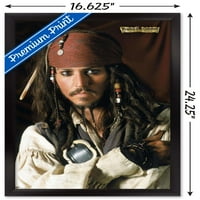Disney Korsanları: Siyah İnci- Johnny Depp Portre Duvar Posteri, 22.375 34