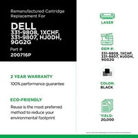 Yonca Görüntüleme Dell B3460 için Yeniden Üretilmiş Ekstra Yüksek Verimli Toner Kartuşu