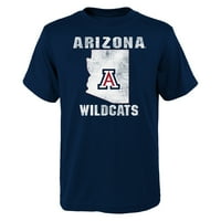 Gençlik Donanma Arizona Wildcats Vintage Devlet T-Shirt