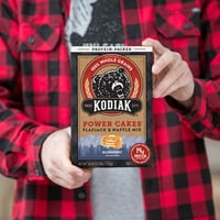 Kodiak Protein Paketli Power Cakes Yaban Mersinli Flapjack ve Waffle Karışımı, oz Kutusu