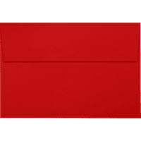 LUXPaper A Davetiye Zarfları, Yakut Kırmızısı, 1 2.500 Paket