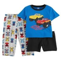 Yürümeye başlayan çocuk Gömlek, Şort ve Pantolon Pijama, Set
