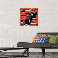 Cincinnati Bengals - Dinamik İkili Duvar Posteri, 14.725 22.375