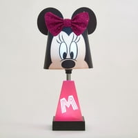 Disney Minnie Mouse 2'si Bir Arada Gece Lambalı Çocuk Odası Lambası, Plastik, Çocuk odası için