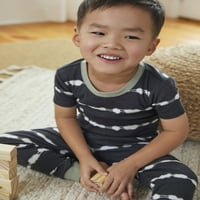 Gerber Baby & Toddler Boy'dan Modern Anlar Rahat Oturan Pamuklu Pijama, 4 Parça, 12M-5T Bedenler