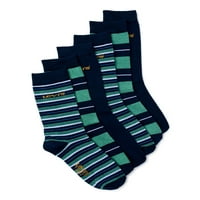 Levi's Erkek Renk Bloklu Kısa Kesim Çorap, 6'lı Paket, 10-13 Beden
