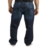 Gümüş Jeans A.Ş. Erkek Grayson Classic Fit Düz Paça Kot Pantolon, Bel Ölçüsü 30-42