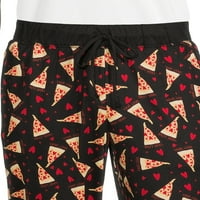 Sevgililer Günü Erkek Pizza Takıntısı Pantolon