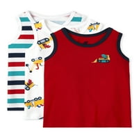 Çocuk Yeri Bebek ve Yürümeye Başlayan Çocuklar Tank Top Paketi, Boyutları 12 Ay-5T