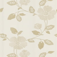 Beacon House Haşhaş Bej Modern Çiçekli Duvar Kağıdı