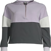 Avıa kadın Athleisure Zip Colorblock Kazak Hoodie