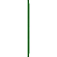 Ekena Millwork 15 W 60 H Gerçek Fit PVC İki eşit Panjur Kepenkleri, Viridian Yeşili