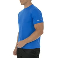 Atletik Çalışır Erkek ve Büyük erkek Çekirdek Hızlı Kuru kısa kollu tişört, 3XL boyutuna kadar